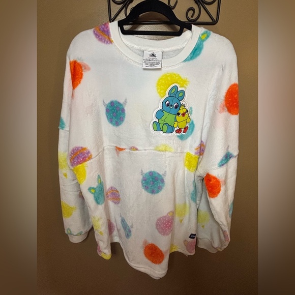 Disney Tops - Disney Parks Pixar Fuzzy Spirit Jersey Size Large Very Soft To The Touch NWOT